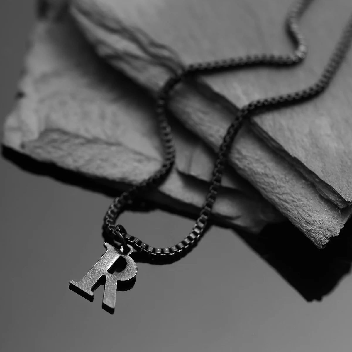 Dark Letter Pendant
