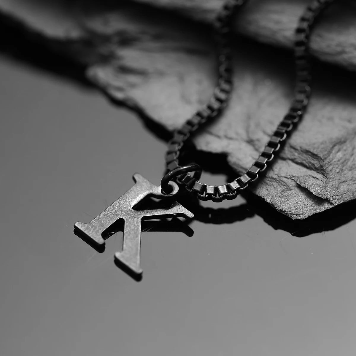Dark Letter Pendant
