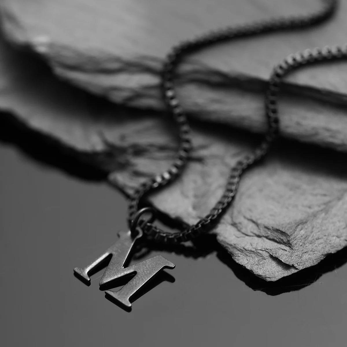 Dark Letter Pendant