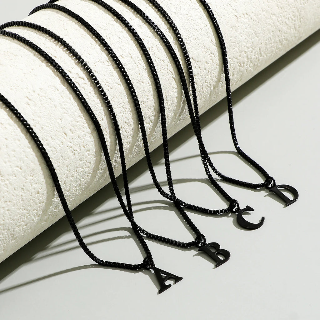 Dark Letter Pendant