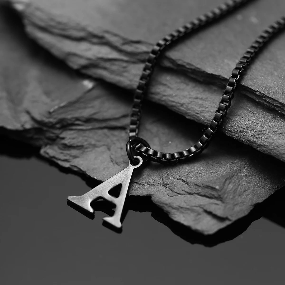 Dark Letter Pendant