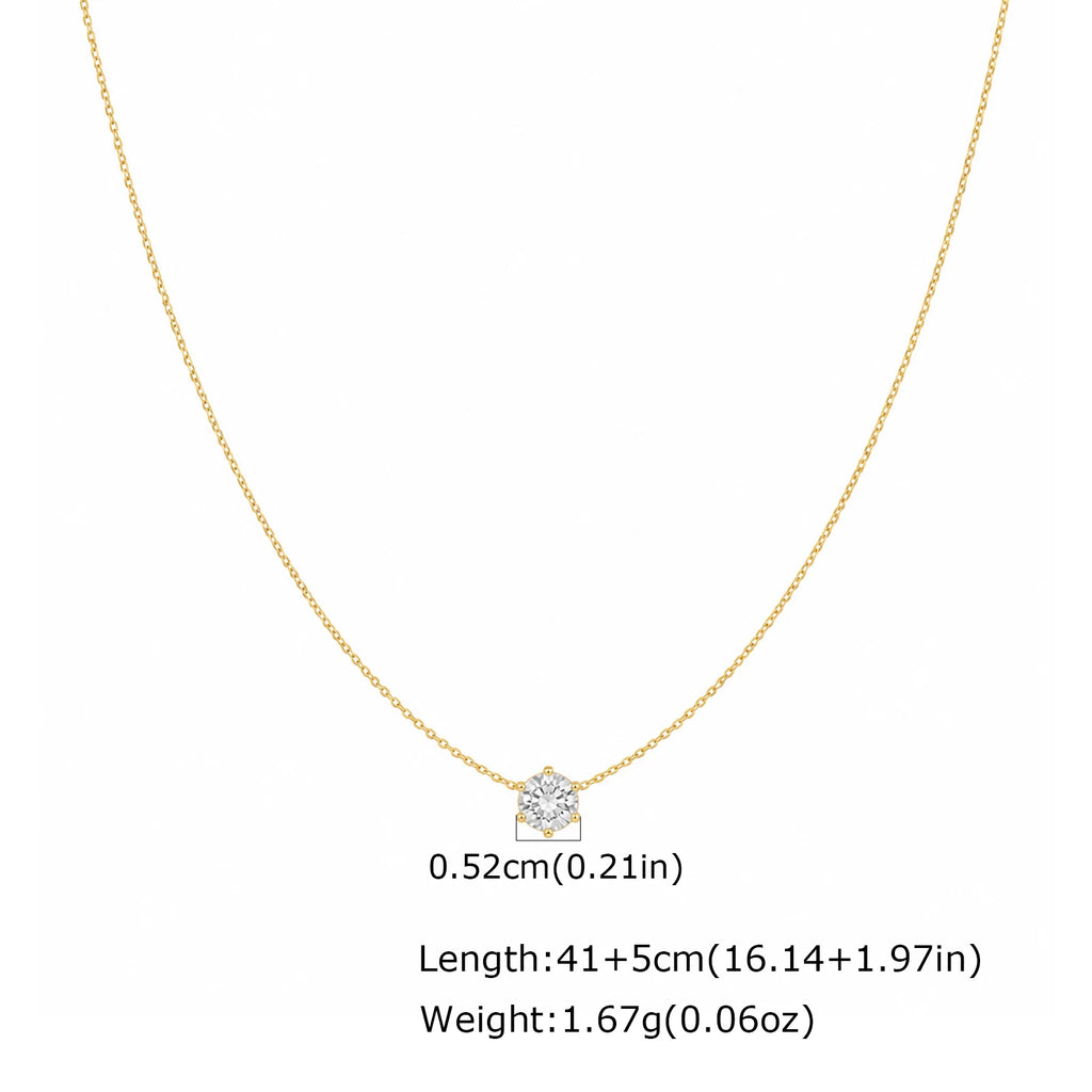 Solis Solitaire necklace