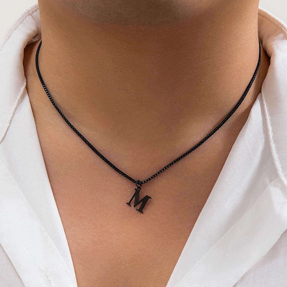 Dark Letter Pendant