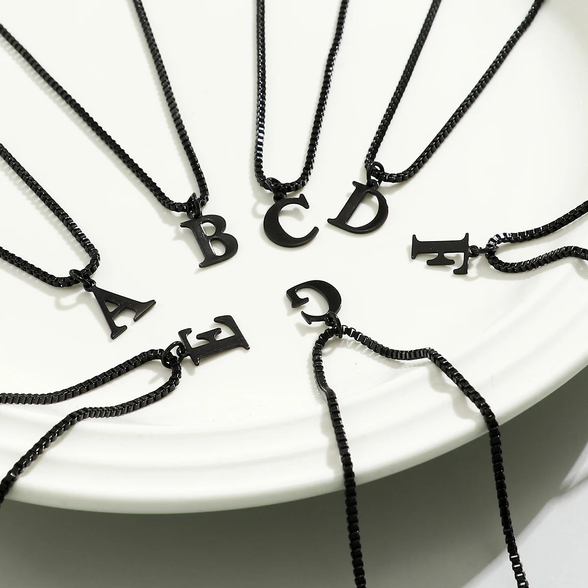 Dark Letter Pendant